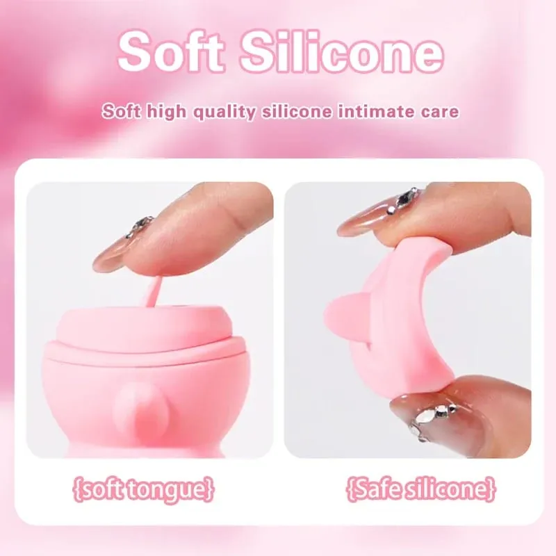 Piggy Style Clitoris Sucking Vibrator for Women Tongue Licking G Spot Massager Adult Pleasure Toy Vacuum Stimulator Sex Toy — image 5