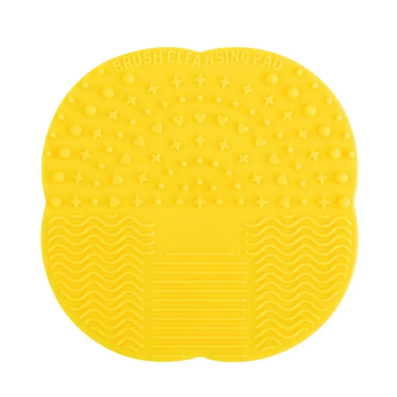 1Pcs Small Size Silicone Sucker Brush Cleaning Mat Make up Brush Cleaner Cosmetic Clean Tools For Makeup Brushes — image 11