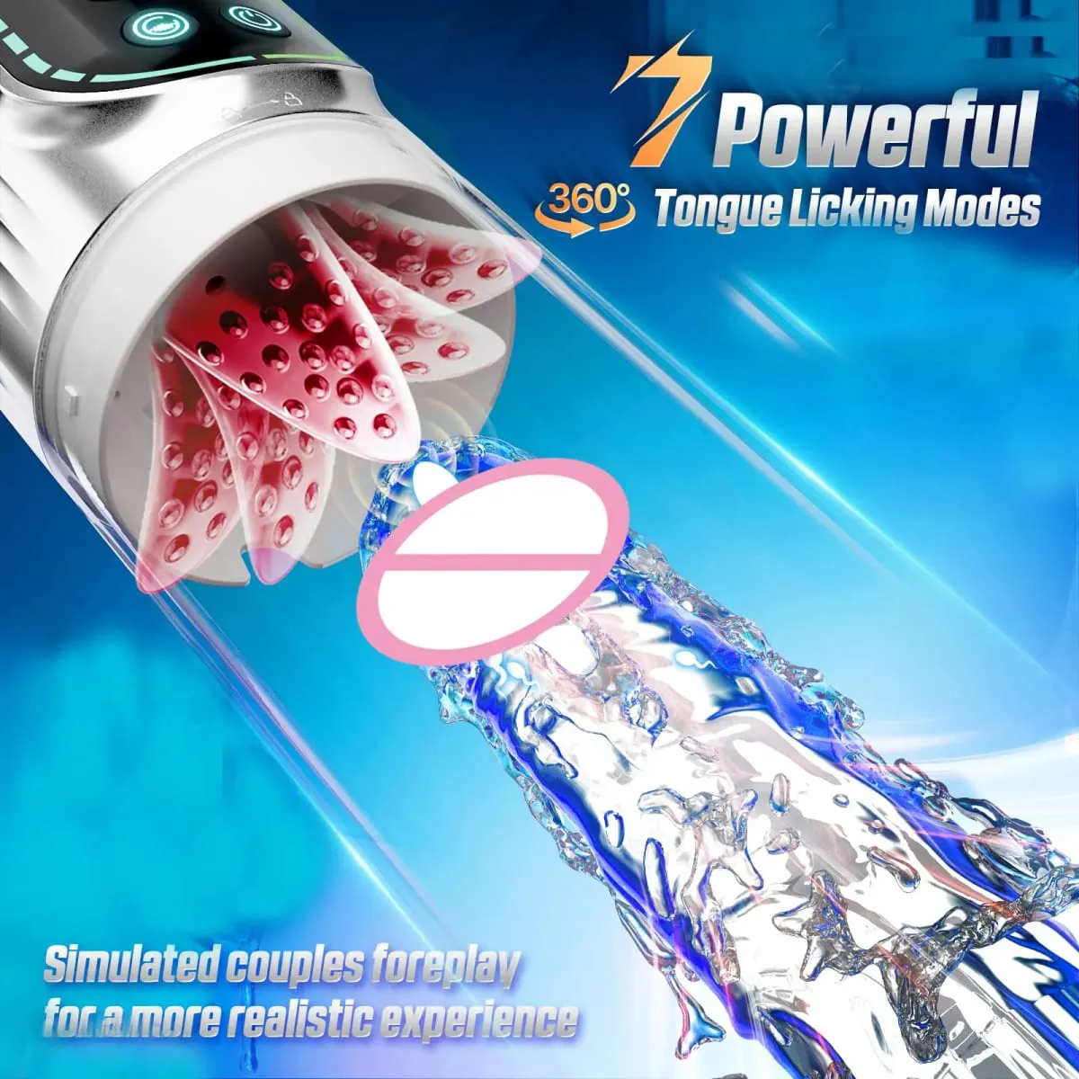 Male Masturbator Automatic Sucking Vibration Blowjob Machine Vaginas Pussy Penis Pump Masturbation Cup Sex Toys for Men Supplies