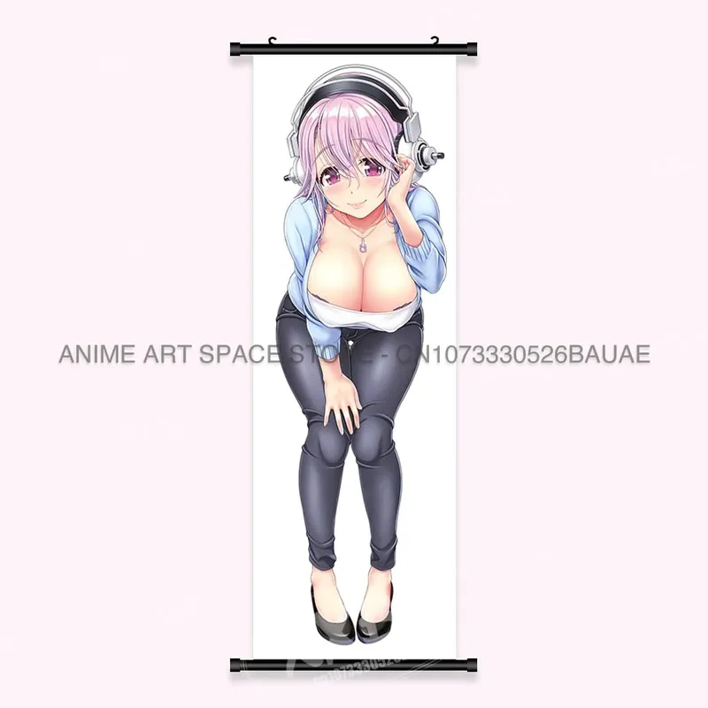 Video game Wall Artwork Canvas Scrolls Picture Anime Movie Role Poster Hanging Painting Print Home Decoration For SUPER SONICO — image 28