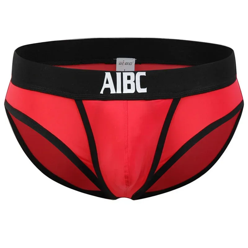 Ice Silk Underwear For Men Big Pouch Open Front Briefs Low Rise Underpants Gun Separation Breathable — image 16