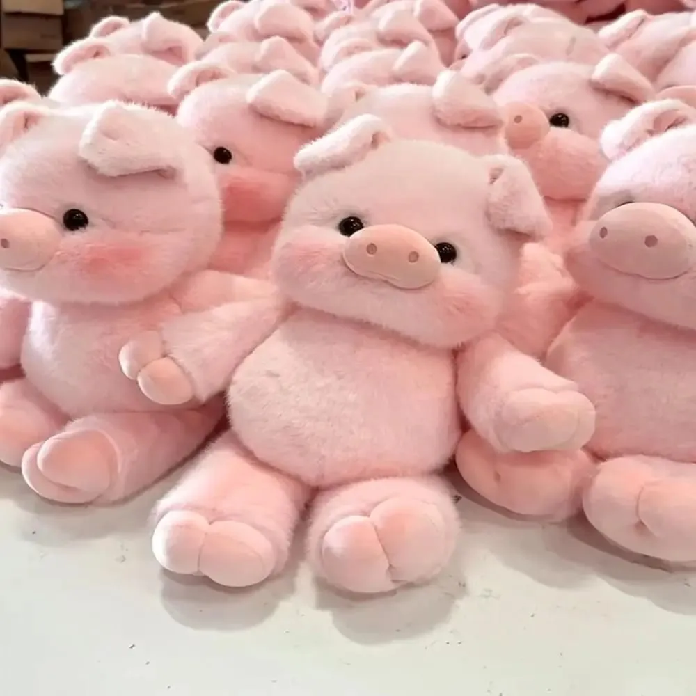 Creative Gift Soft Pig Stuffed Animal Plush Pillow Cute Emotional Support Stuffed Animals Plush 17.7inch Plush Toy — image 3