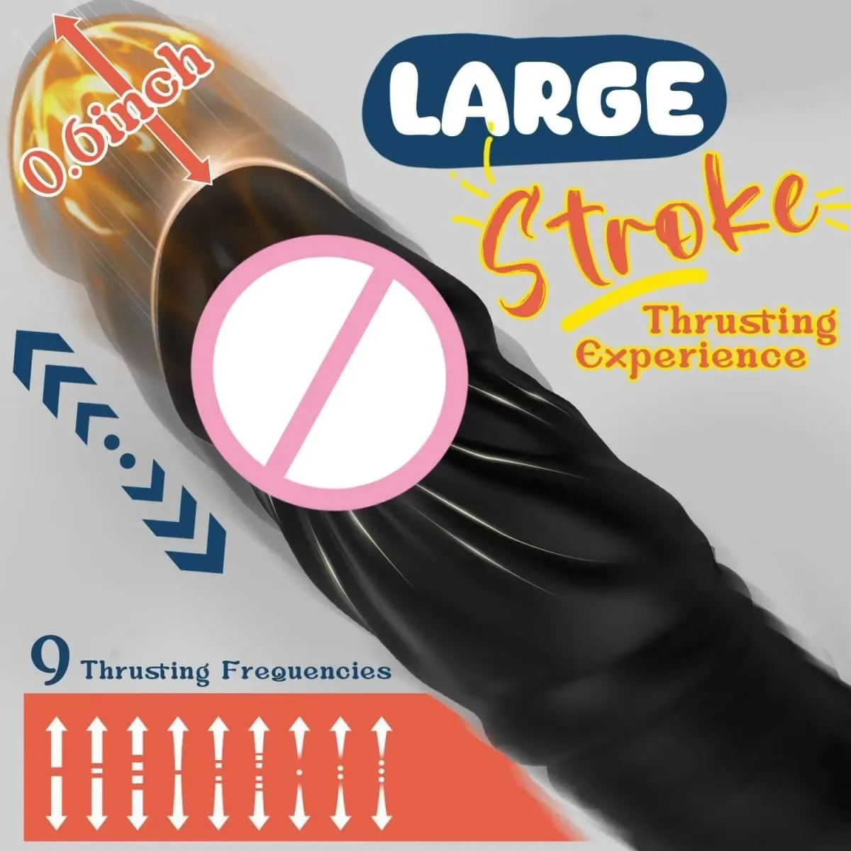 Bluetooth APP Vibrator Dildo Prostate Massager Thrusting Telescopic Prostate Anal With Cock Ring Sex Toy for Men Couples — image 2