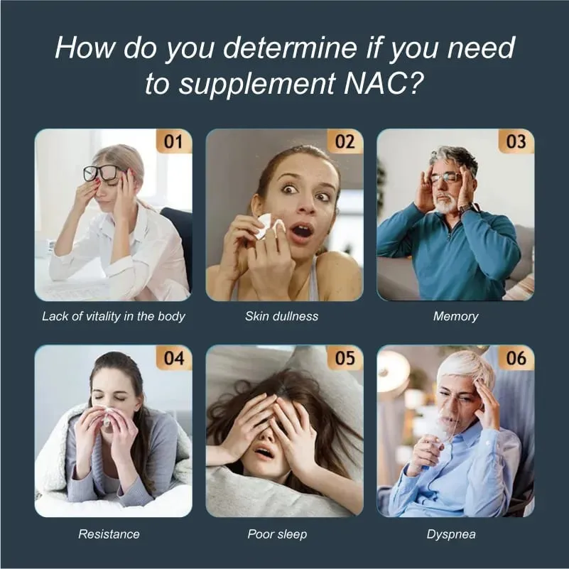 Greensure NAC גלוטתיון כמוסות N-אצטיל ציסטאין 1200 מ"ג תמיכה לריאות הכבד | חומצת אמינו מגבירה את הגלוטתיון — image 6
