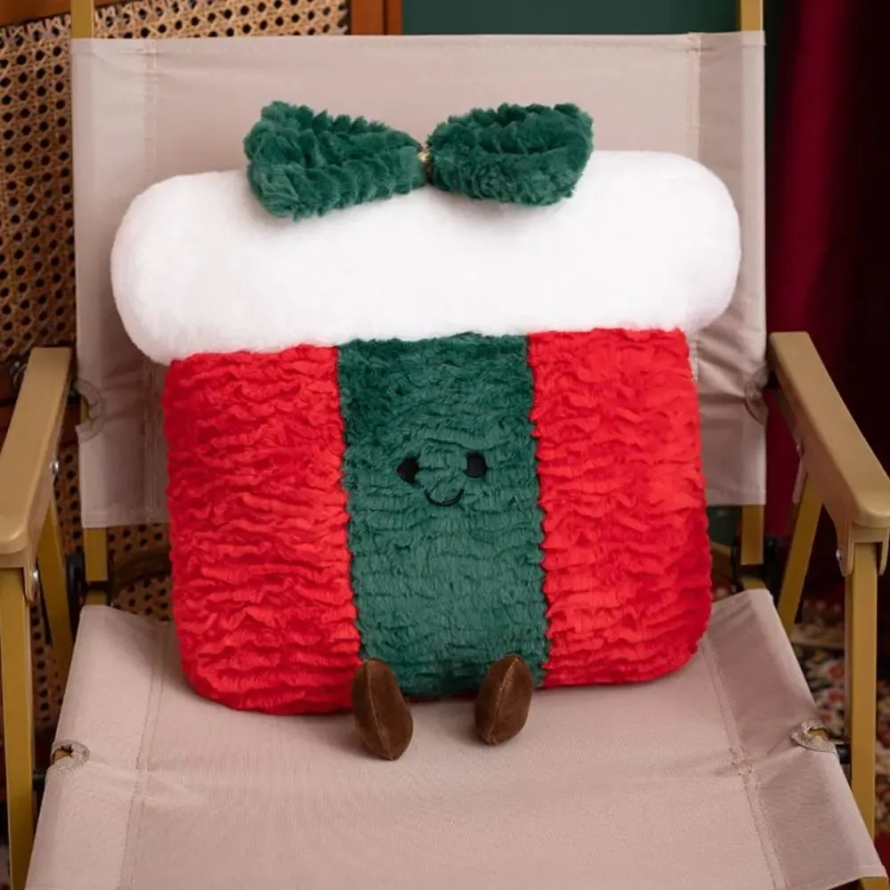 Cute Creative Shape Christmas Pillow Soft Stuffed Comfortable Waist Cushion Seasonal Pattern Tree Pillow Home Decor — image 6