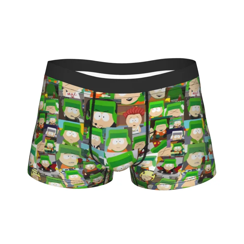 Man Souths Parked Kenny Cartoon Boxers HumorousGift Underwear Boxer Briefs — image 14