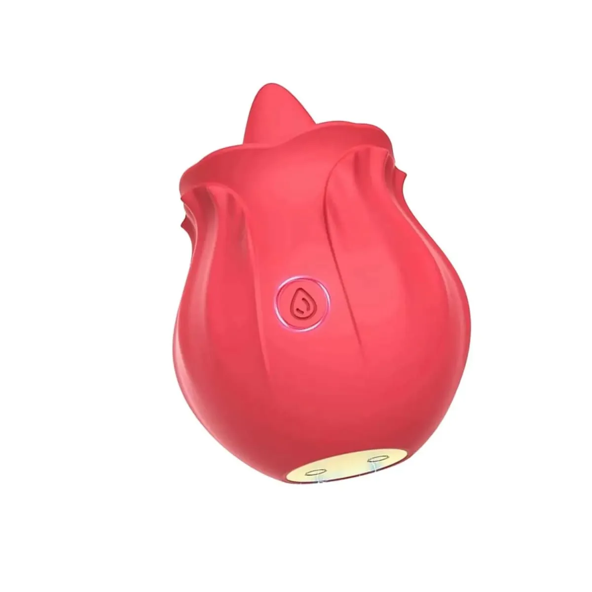 Rose Shaped Vibrator Body-Safe Silicone Sex Toy para sa Babae Waterproof Rechargeable Multi-Speed Vibrations Maingat na Regalo ng Pang-adulto — image 1