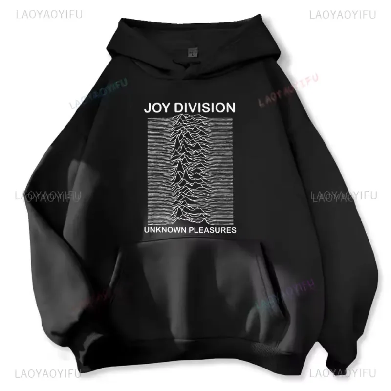 Joy Division Unknown Pleasures Men's Pullover New in Hoodies & Sweatshirts Spring and Autumn Long Sleeve Hoodies Y2k Clothes