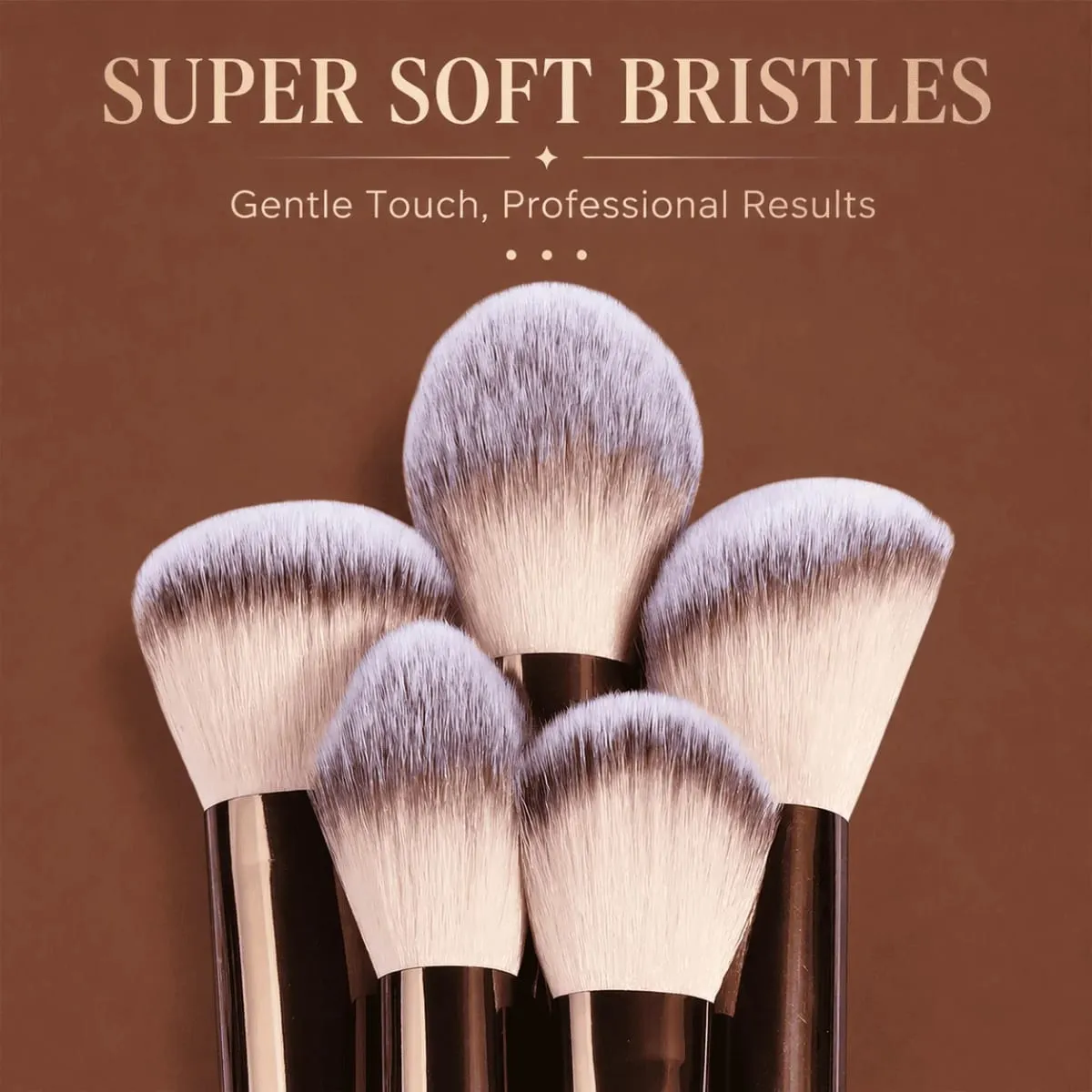16Pcs Soft Bristle Kabuki Blending Makeup Brush Set Foundation Eyeshadow Blush Cosmetic Tool Professional Makeup Brush — image 5