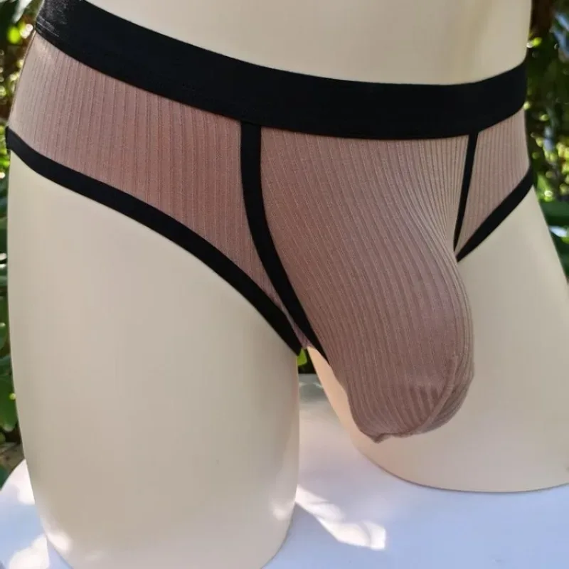 Cuecas masculinas com bolsos grandes são muito sexy. Roupa íntima esportiva masculina de grande espaço 3256810183240378 — image 2