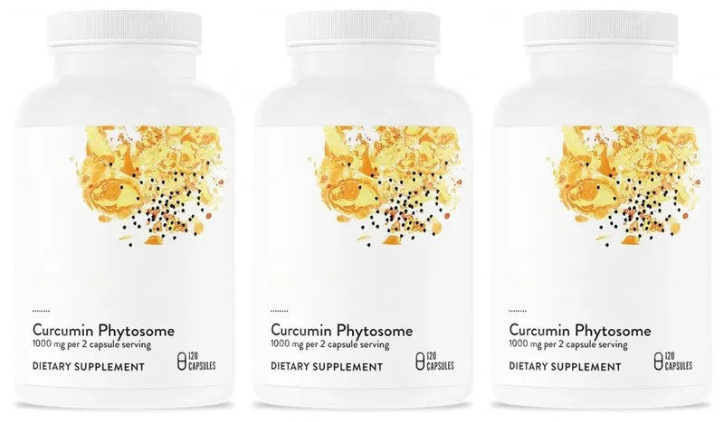 Turmeric Curcumin Phytosome 1000mg Capsules Advanced Phospholipid Complex Formula Joint & Immune Support Supplement 120 Capsules — image 8