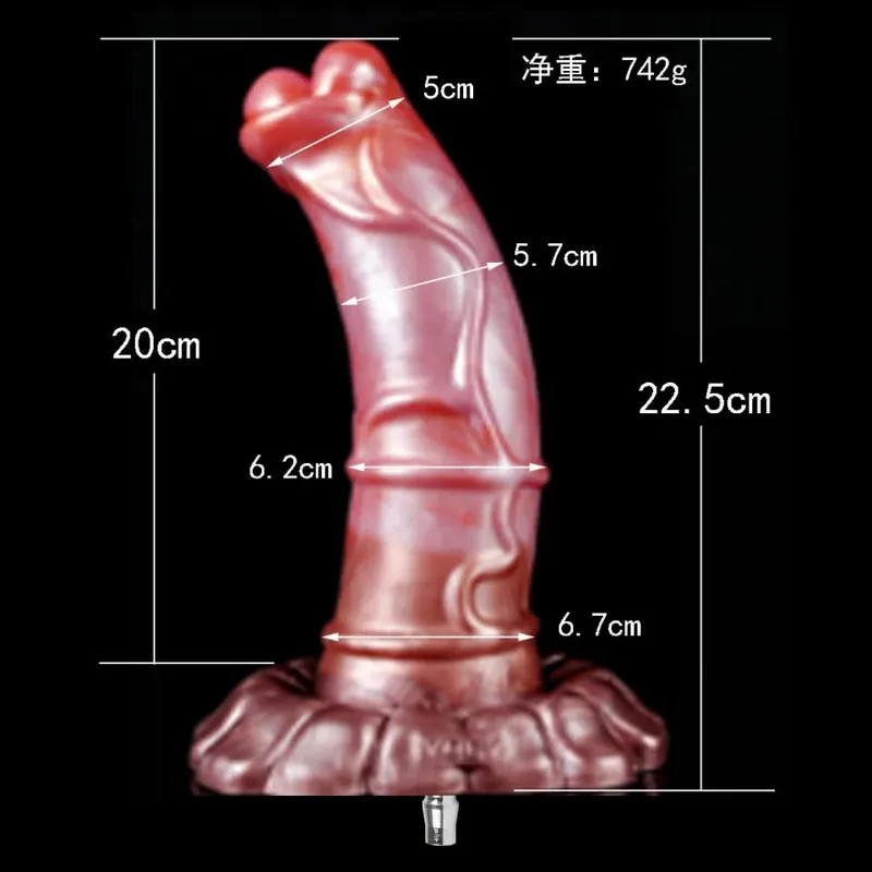Rough Beast Vac-u-Lock Horse dildo for Sex Machine Silicone/VAC Penis Big Anal plug Adult Masturbator Clit Stimulate Sex Toys — image 19