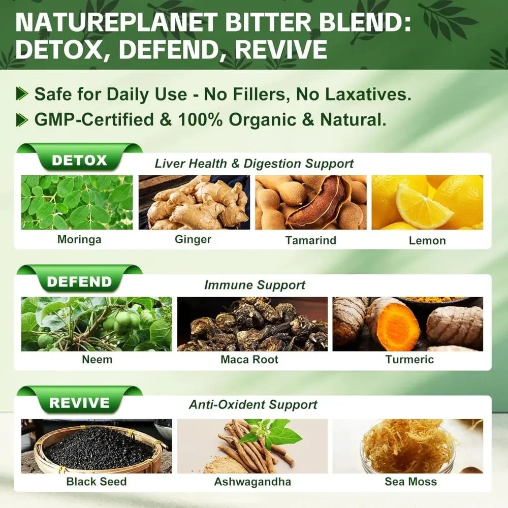 Suplemento à base de plantas de extrato de ervas em gotas líquidas de graviola com mistura de frutas e folhas de graviola, fórmula diária de bem-estar vegano — image 5
