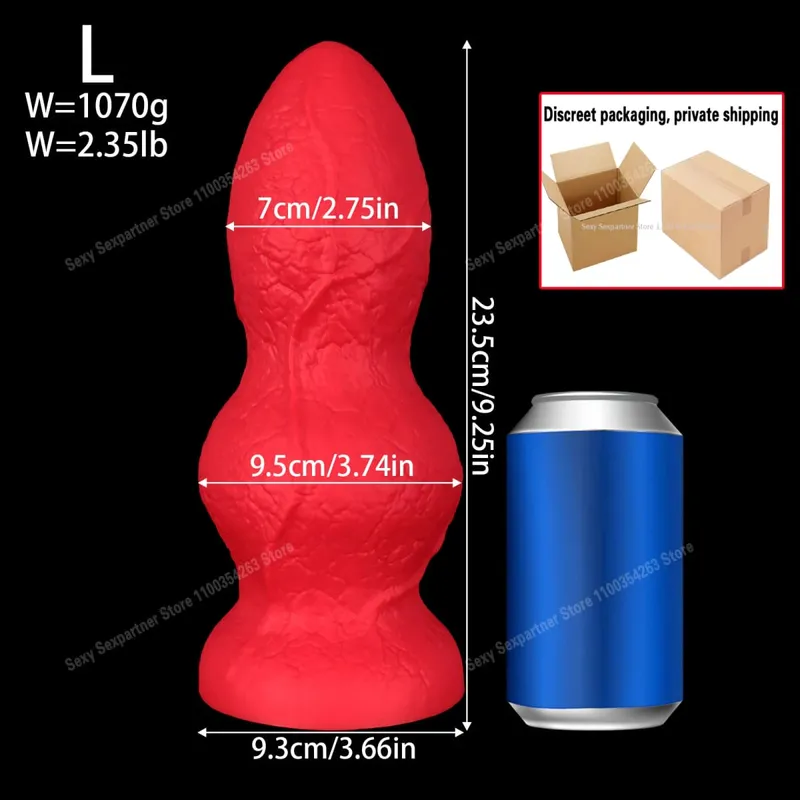 New Super Long Anal Plug Huge Large Anal Dildo Butt Plug Big Anal Dilator Silicone Soft Suction Cup Gay Sex Toys for Women Men18 — image 8