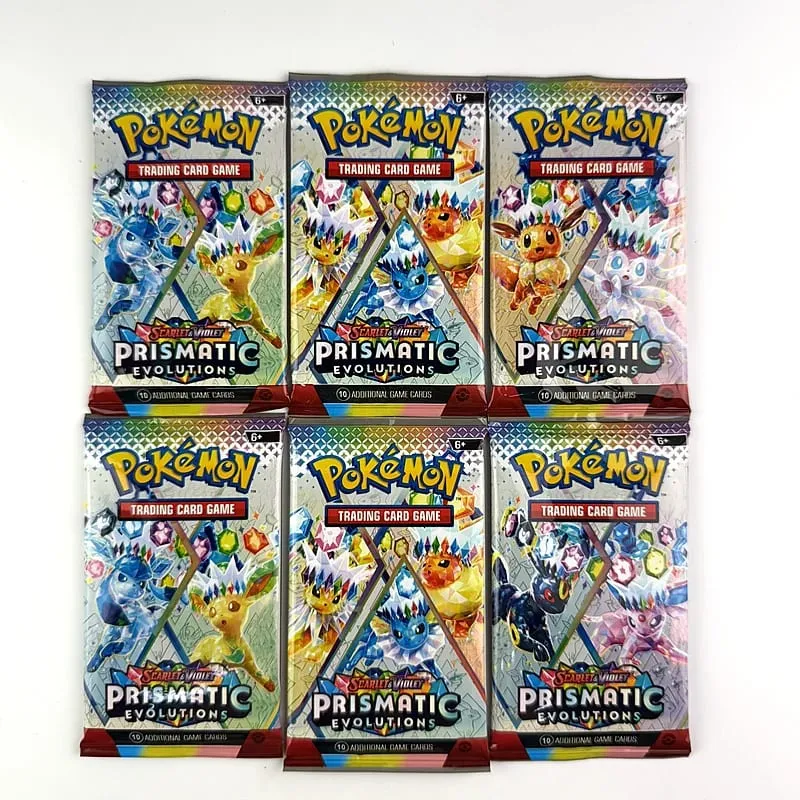 Newest 10/50 Pcs Pokemon Card Prismatic 151 Evolutions English Booster Battle Pokemon Card Game Carte Trading Collection Cards — image 1