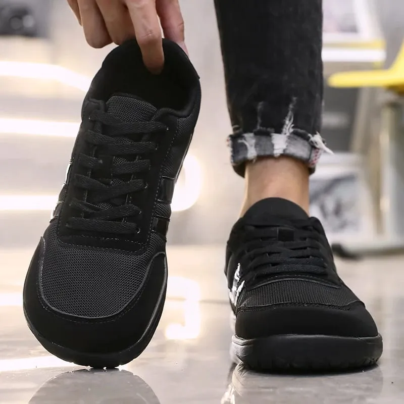 Wide Shoes Anti Slip Lightweight Breathable Running Shoes Minimalist Barefoot Cross Training Shoe Anti Slip Toe Walking Shoes — image 3
