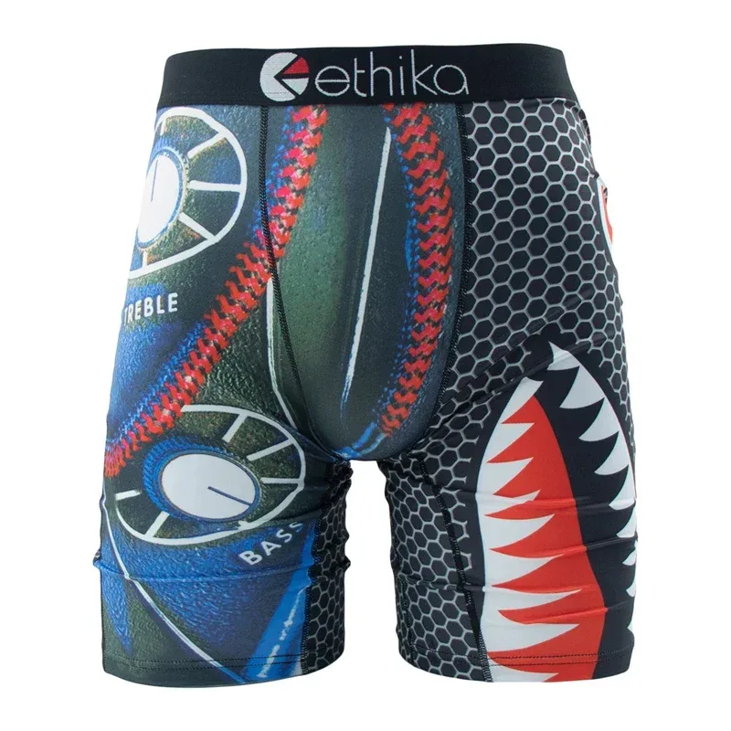 1 pçs roupa interior masculina sexy boxershorts respirável troncos masculinos plus size S-3XL homem cuecas de natação calcinha boxers