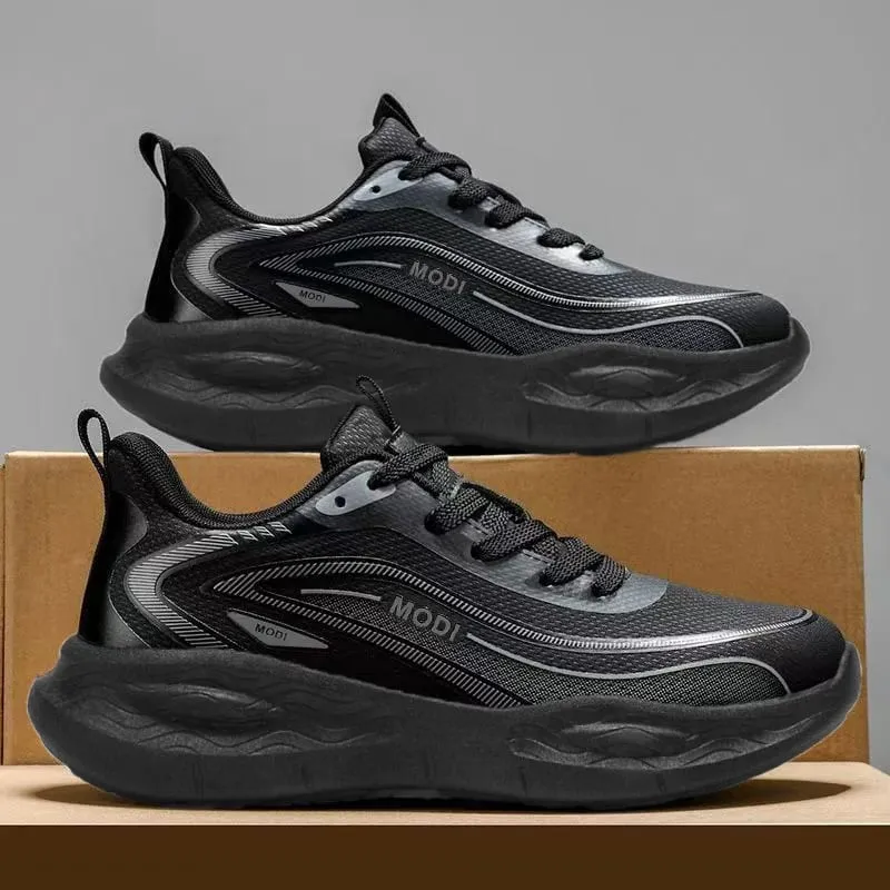 Casual Fashion Mens Sneakers Platform Increase Height Breathable Running Shoes Free Shipping Lightweight Non Leather Hiking