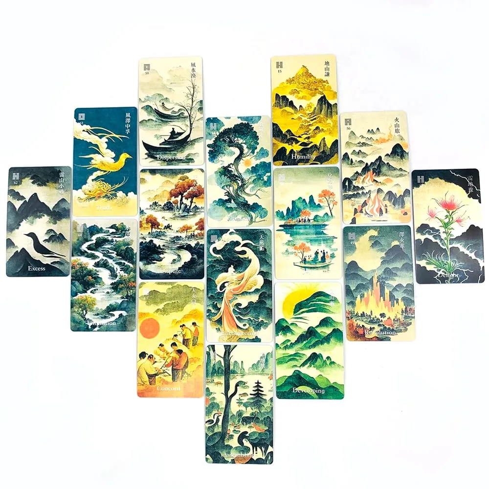 New Oracle Cards A 64 Cards Of Chinese Landscape Beauty Showcasing China Understanding China Perfect For Divination & Collecto — image 5