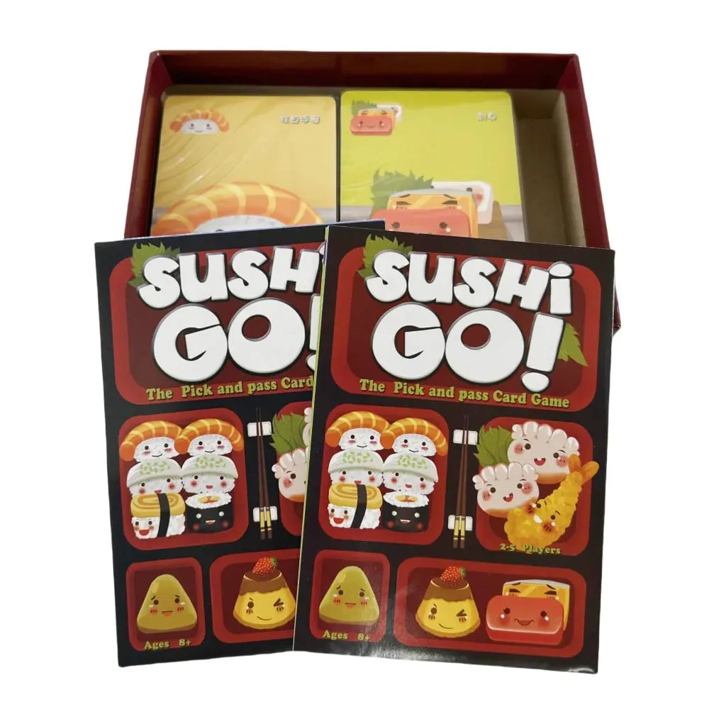 1pc Sushi Go Family Gathering Board Game Card Fun Card Game Sushi Go Party Card Games Deck Roll Creative Holiday Gift — image 6