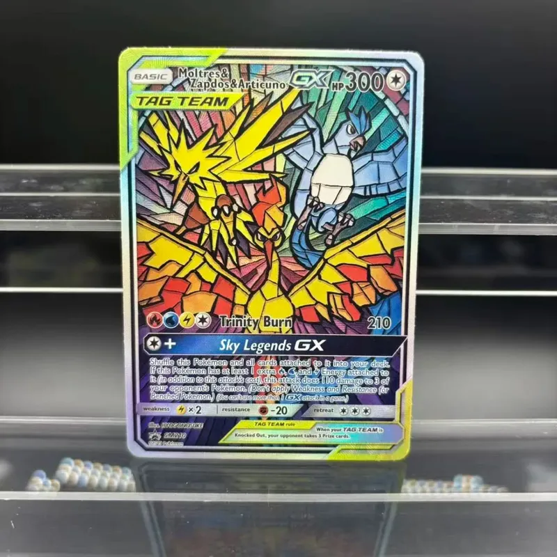 DIY Collection Cards Zekrom Umbreon Espeon Mewtwo GX EN Self Made Single Card Classic Game Anime Card Gift Toy — image 21
