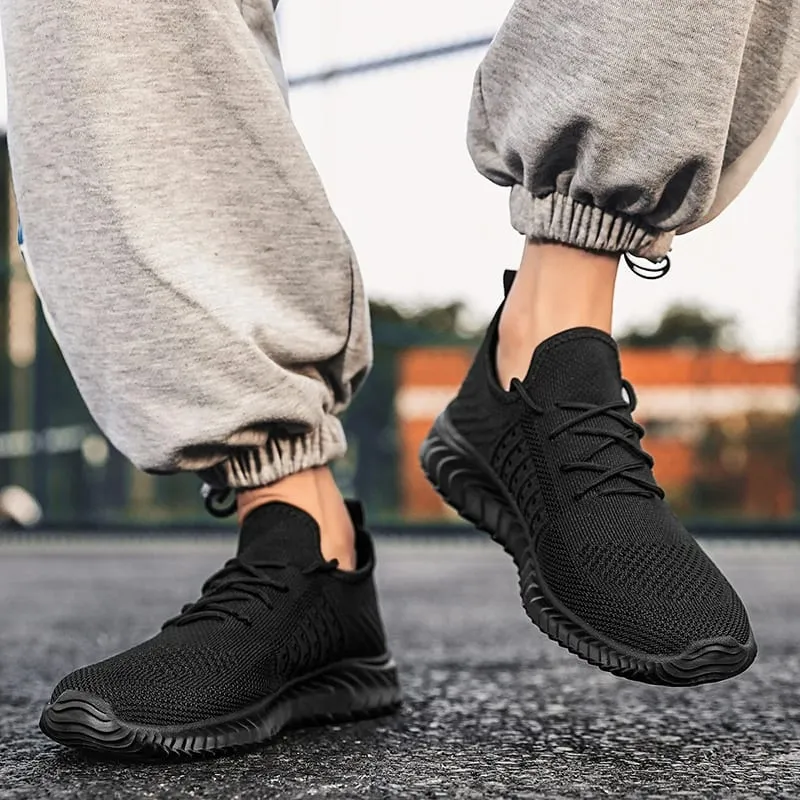 Summer Lightweight Men Running Sport Shoes Classical Mesh Breathable Casual Shoes Fashion Sneakers Athletic Sneakers — image 1