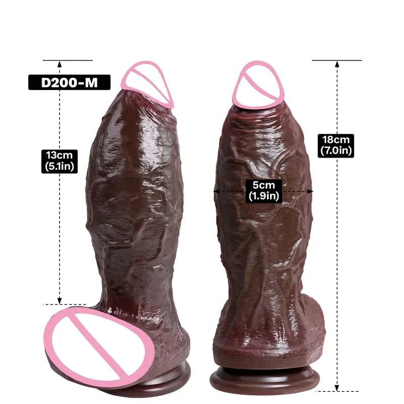 Τεράστια ρεαλιστική Dildo φαντασίας μακρύ πέος Big dick βεντούζα Dildos για γυναίκες Giant XXL πρωκτικά Dildo Sex Toys για Γυναίκες Άντρες Gay — image 8