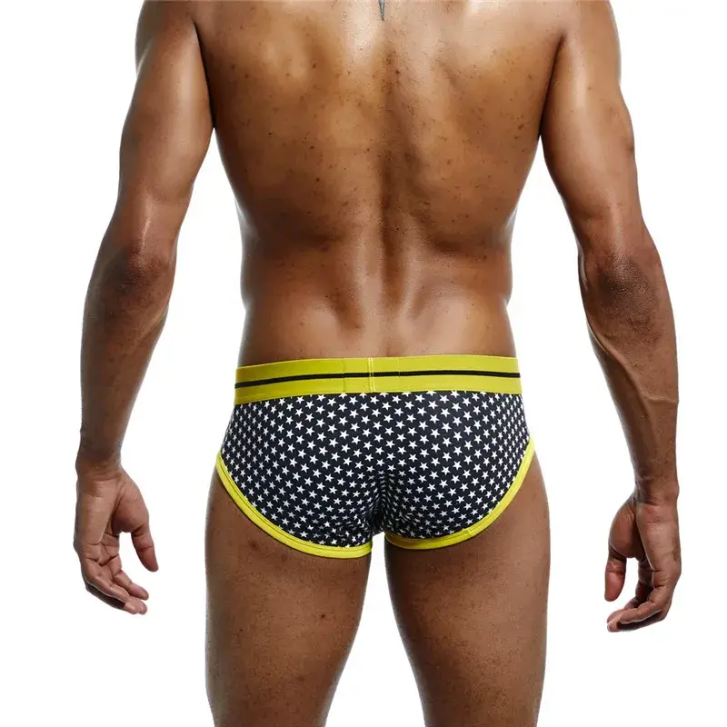 Panlalaking Underwear Briefs Cotton Printed Sexy Men Boxer Brief Slips Cueca Masculina Panties Calcinha Calzoncillos Hombre Breathable — image 17