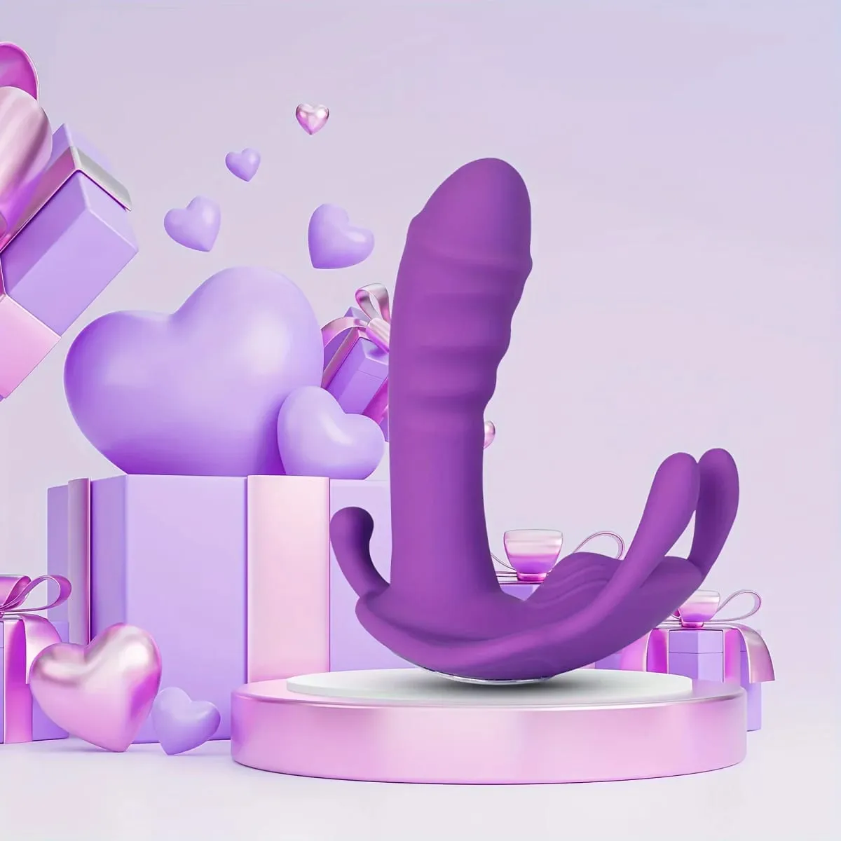 Wearable Dildo Women Vibrator Remote Control Panties Egg G-Spot Massager Vagina Nipple Oral Stimulator Female Sex Toy