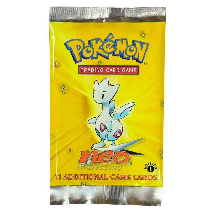 Booster Pack 11pcs/bag 1st Edition Pack Neo Destiny (N4) Trading Card Game Collection Battle Booster Toys Boys Gift