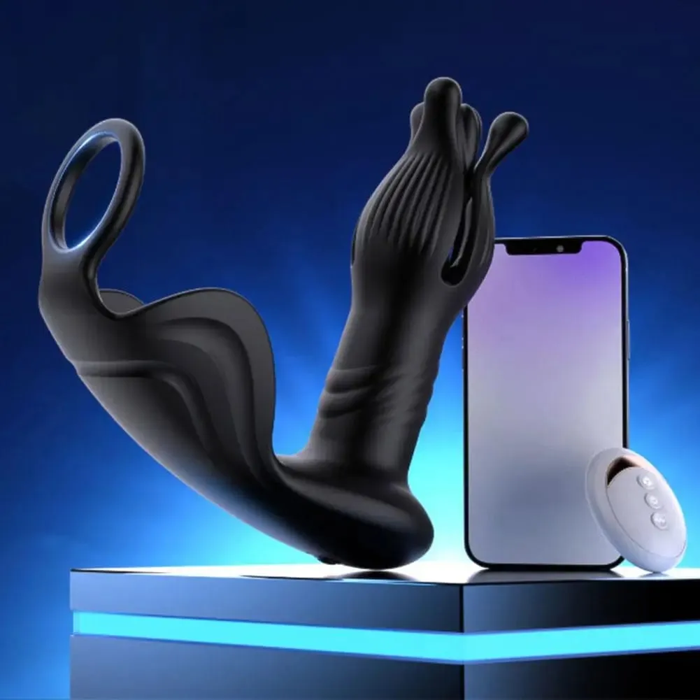 Wireless APP Bluetooth Anal Plug Vibrator for Men Butt Plug G Spot Vibrator Prostate Massager 18+ Adult Sex Toys for Male Gay — image 4