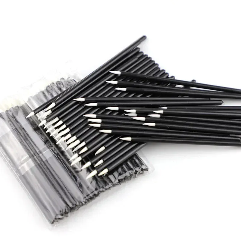 Wholesale 50/1000pcs Lip Brushes Applicators Eyelashes Brush Lipstick Brush Lip Gloss Applicator Wands Makeup Beauty Tool — image 4
