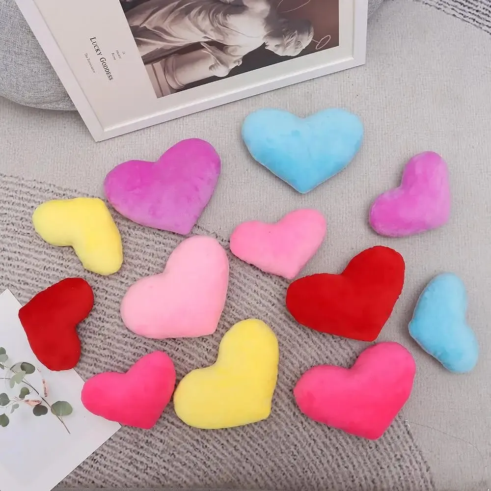Pink Color Home Decorative Valentines Day Heart Pillow Soft Pillow Pillow Heart Shape — image 6