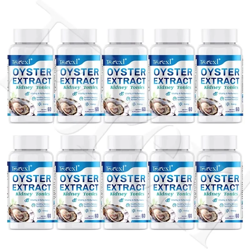 Oyster Extract - Supplement for Men Boosts Performance Supports Vitality Enhancing Extra Strength 60 Tablets — image 11