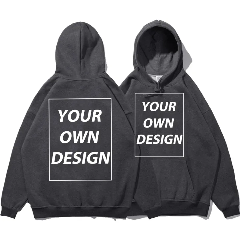 Personalizado diy impressão homem mulher outono inverno hoodies casual clássico pullovers simples confortável streetwear macio quente roupas esportivas — image 13