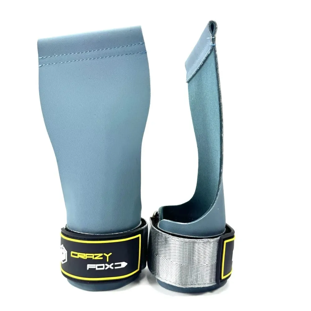 Hypalon giz livre apertos de levantamento de peso cintas resistentes ganchos de levantamento de energia alternativa para deadlift suporte de pulso calleras — image 3