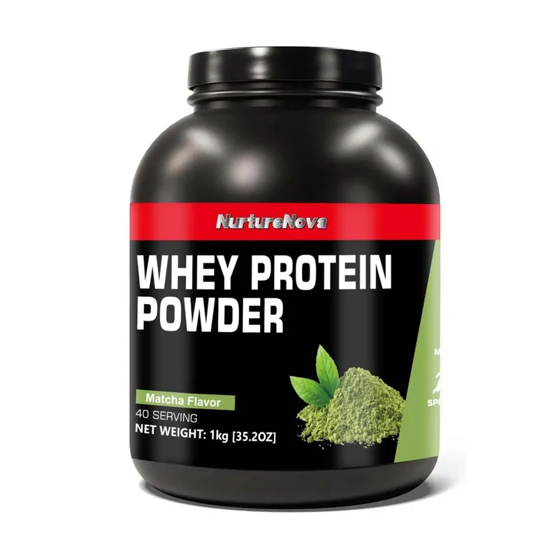 NurtureNova Whey Protein Powder Build Muscle Muscle Recovery Sports Vanilla Flavor Whey Protein Powder 40 Servings 1kg (35.2oz) — image 10