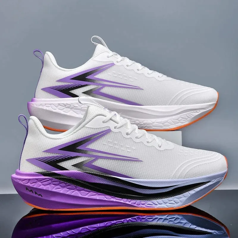 Running Shoes Men Carbon Board Marathon Sports Breathable Lightweight Women's Comfortable Athletic Nonskid Sneakers Casual NEW — image 9