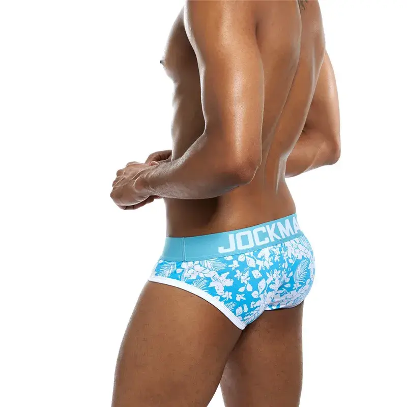 Panlalaking Underwear Briefs Cotton Printed Sexy Men Boxer Brief Slips Cueca Masculina Panties Calcinha Calzoncillos Hombre Breathable — image 5