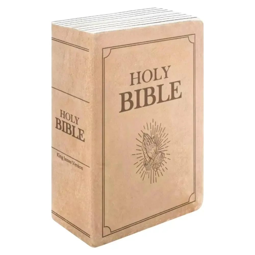 Realistic Looking Bible Pillow Plush Toy Home Decor Bible Throw Pillow 33*22cm Cutest Bible Cushion Christmas Present — image 3