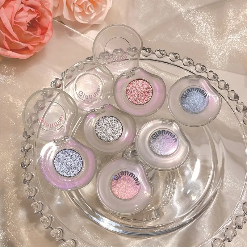 Diamond Chameleon Highlighter Contouring Palette Pearl Flash Discoloration Highgloss Sequin Sparkling Gradient Eye Shadow Makeup — image 6