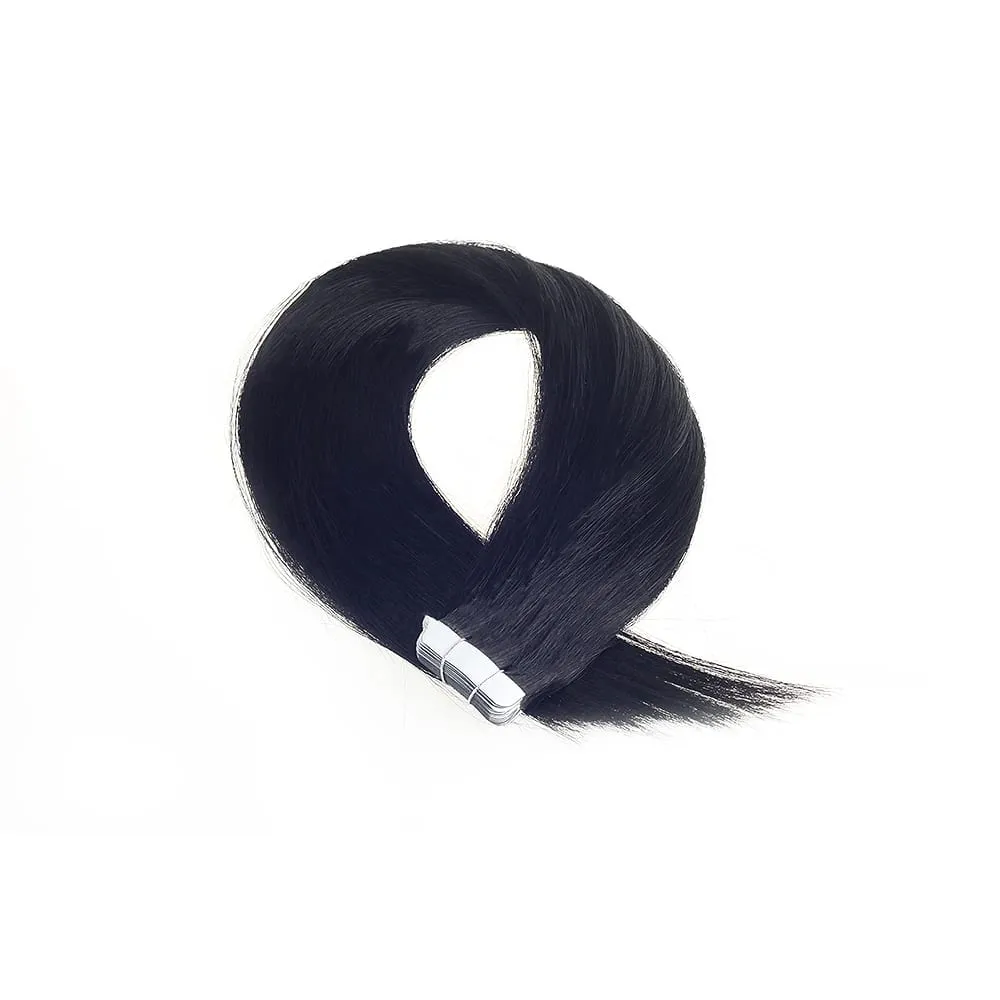 Aromas Hair Tape In Hair Extensions Human Hair 4x1cm Skin Weft Remy Tape Ins 20pcs 40pcs 14-22 inch For Thin Hair — image 3