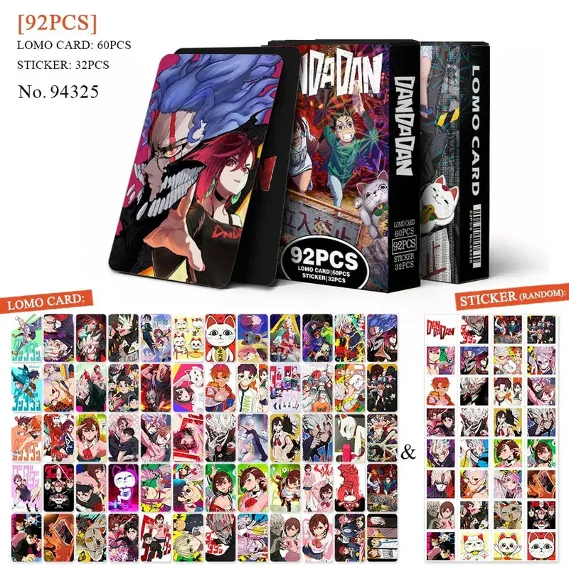 Tarjeta postal de Anime Attack on Titan Lomo, juguete Haikyuu boticario diarios Honkai Star Rail, tarjetas de colección con pegatinas de regalo — image 12