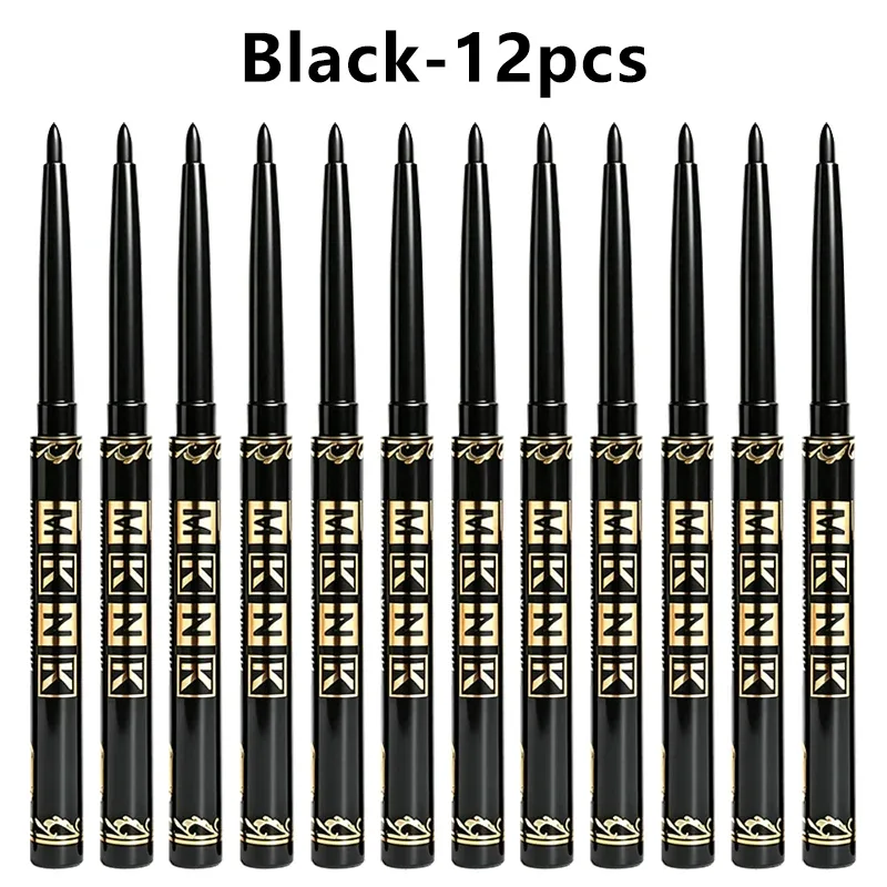 Black Brown Eyeliner Pencils Waterproof Sweatproof & Smudge-Proof with Easy Twist Application Eye Liner Pen for Bold Eye Makeup — image 11