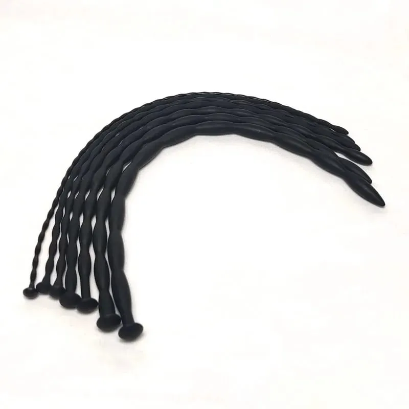 8 Sizes Urethral Sounds Beads Urethral Plug Urinary Dilator Urethra Masturbation Rod Sex Toy for Men