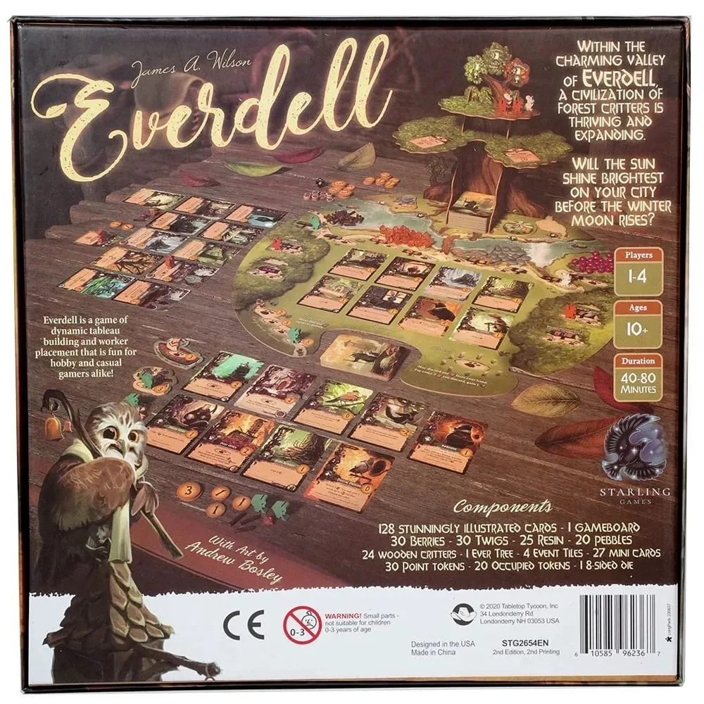 Everdell: Animal City (English Version) – Large-Scale Board Party Board Game Card Game — image 3