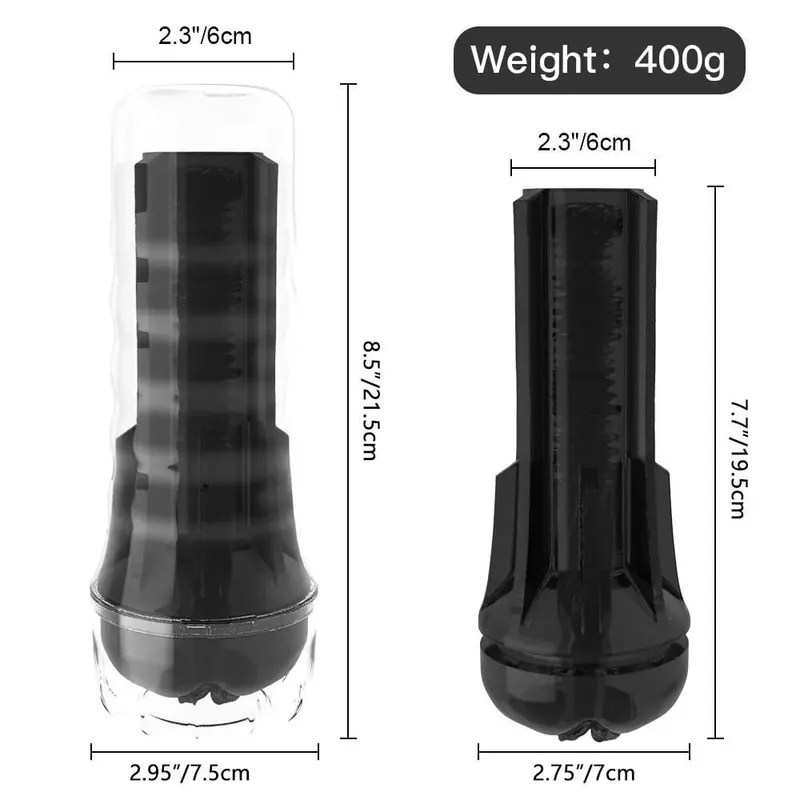 Male Masturbator Soft Silicone Pussy Vaginas Transparent Penis Pump Pocket Penis Endurance Masturbation Cup Mga Laruan ng Sex Para sa Mga Lalaki 18 — image 5