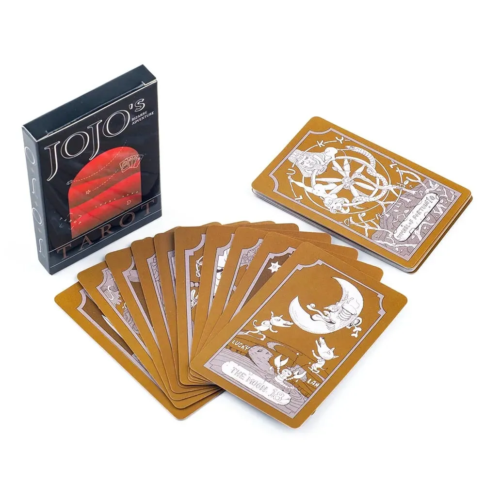 22 Major Arcana JoJo Tarot Cards - Stardust Crusaders Anime Collectible Tarot Deck 9*6cm — image 1