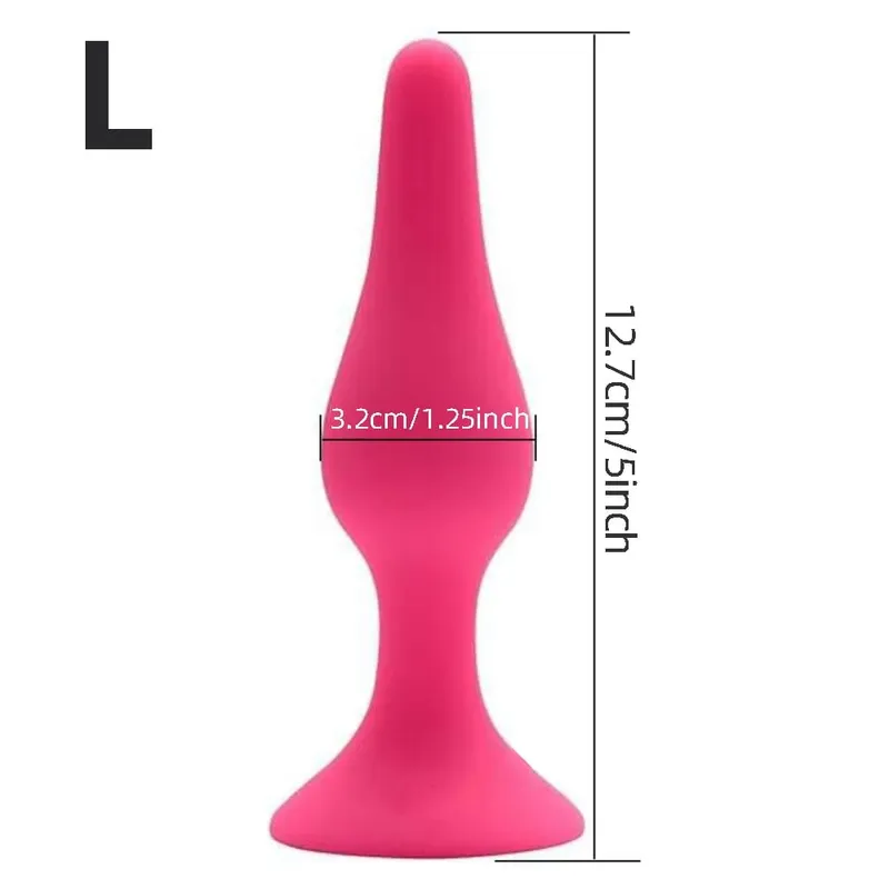 Beginner Silicone Butt Plug Anal Plug for Men Women Prostate Massager for Gay Mini Anal Bullet Masturbator Sex Toy for Men — image 15