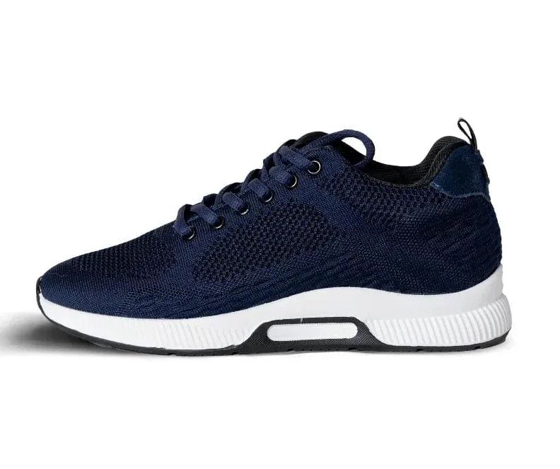 Men Increase Insole 6CM Sports Casual Height Shoes 48 Men Sneakers Elevator Shoes Hidden Heels Breathable Heightening Shoes — image 13